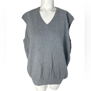 Vineyard Vines Grey V-neck Golf Sweater Vest